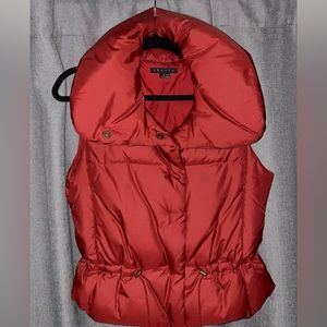 Theory~Women’s Deep Rose Puffer Vest